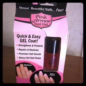 Pink Armor nail strengthening gel